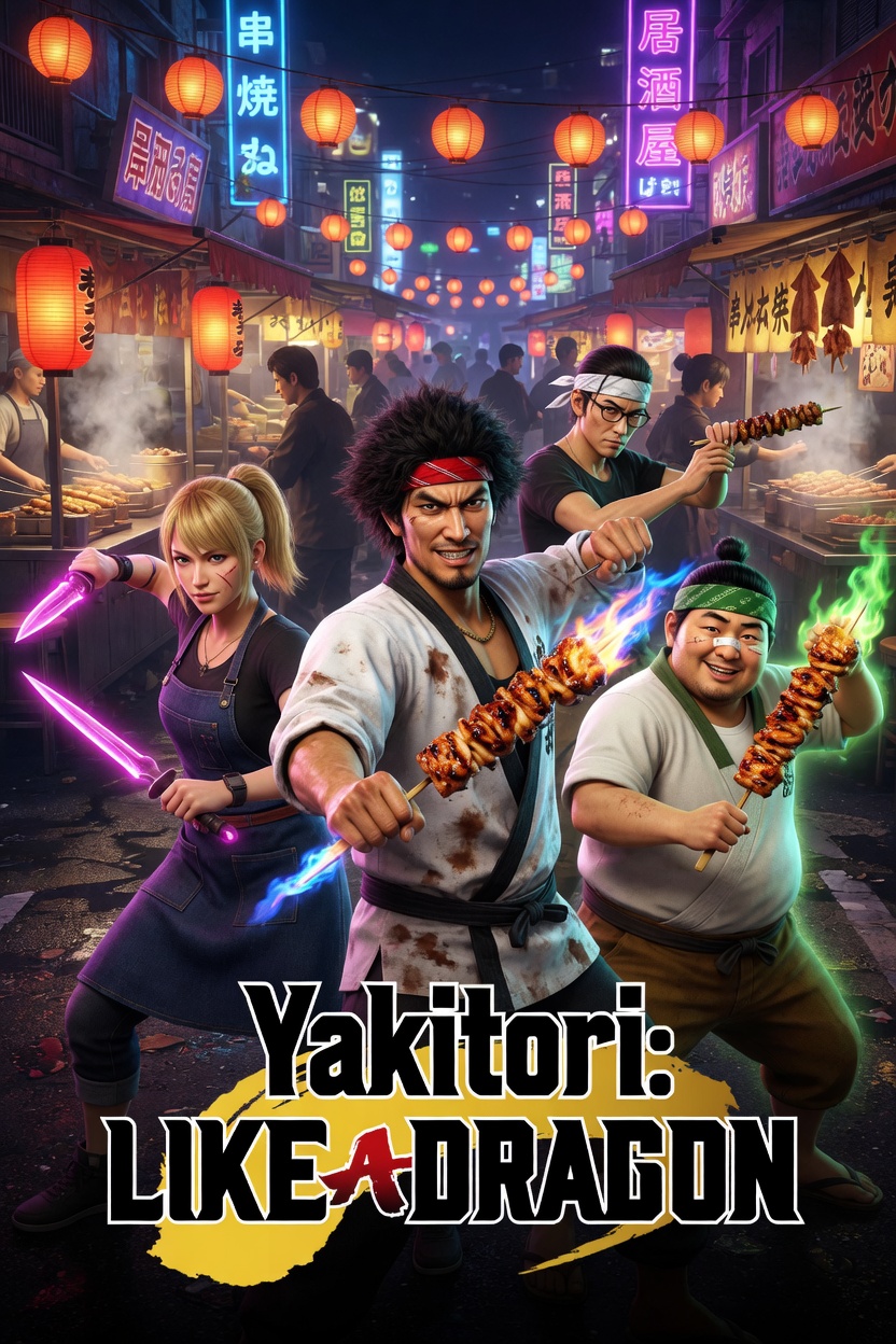 Parody: Yakitori: Like a Dragon